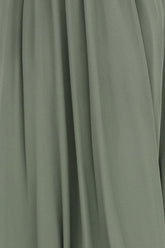 Fabric Swatch - Birdie Chiffon | Dark Sage