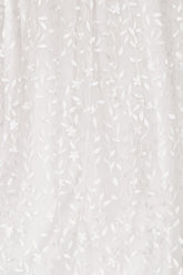 Fabric Swatch - Marseille Embossed | White