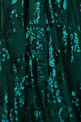 Fabric Swatch - Muse Sequin | Emerald