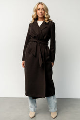 Glenwood Coat | Dark Brown