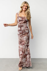 Amelia Tank Maxi Dress | Dusty Clove Multi