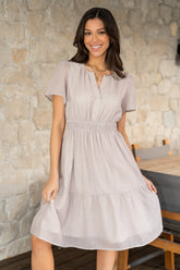 Dita Short Dress | Natural - Baltic Born