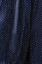 Fabric Swatch - Grace Sparkle | Navy - Baltic Born