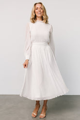 Julie Long Sleeve Dress | Off White - Baltic Born