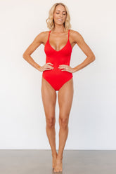 Mykonos One Piece | Red - Baltic Born