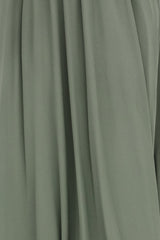 Fabric Swatch - Birdie Chiffon | Dark Sage