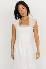 Fabric Swatch - Emma Tulle | Off White