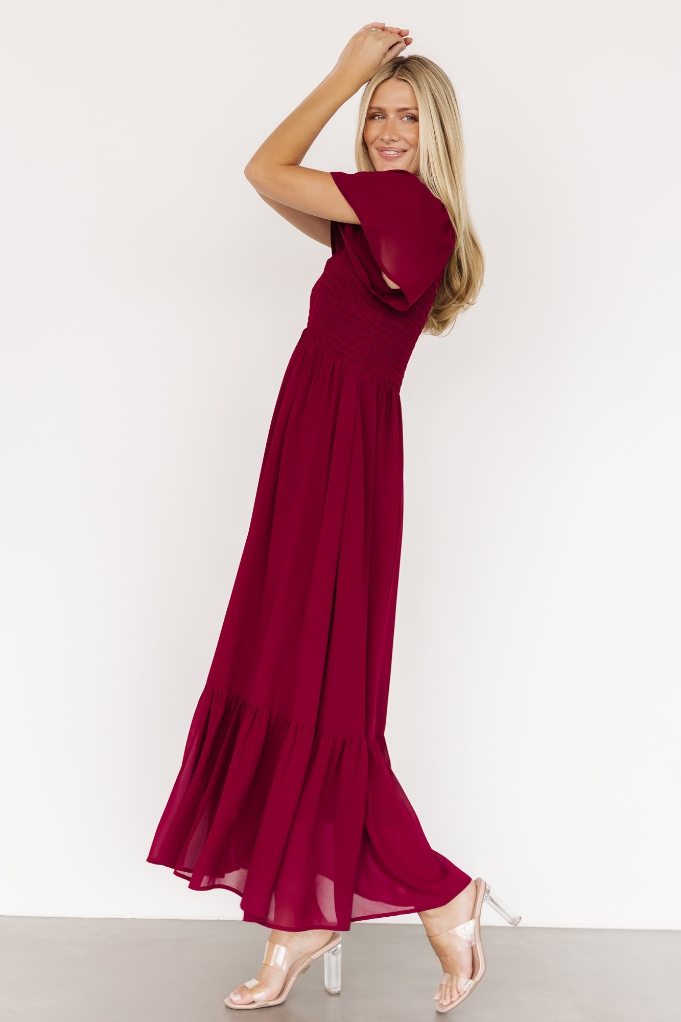 Monica Smocked Dress | Mulberry