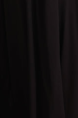 Fabric Swatch - Naomi Chiffon | Black