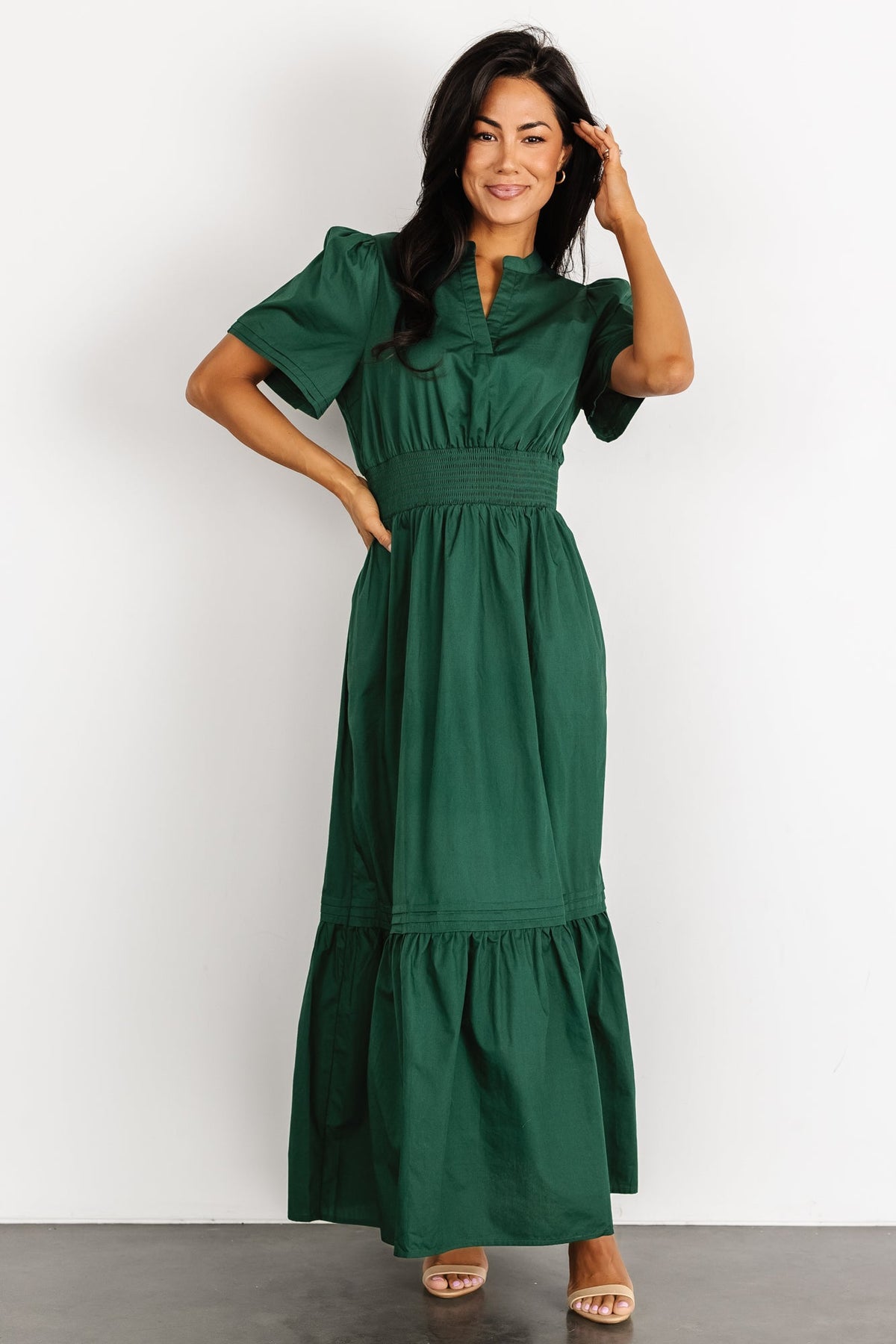Vera Maxi Dress | Emerald