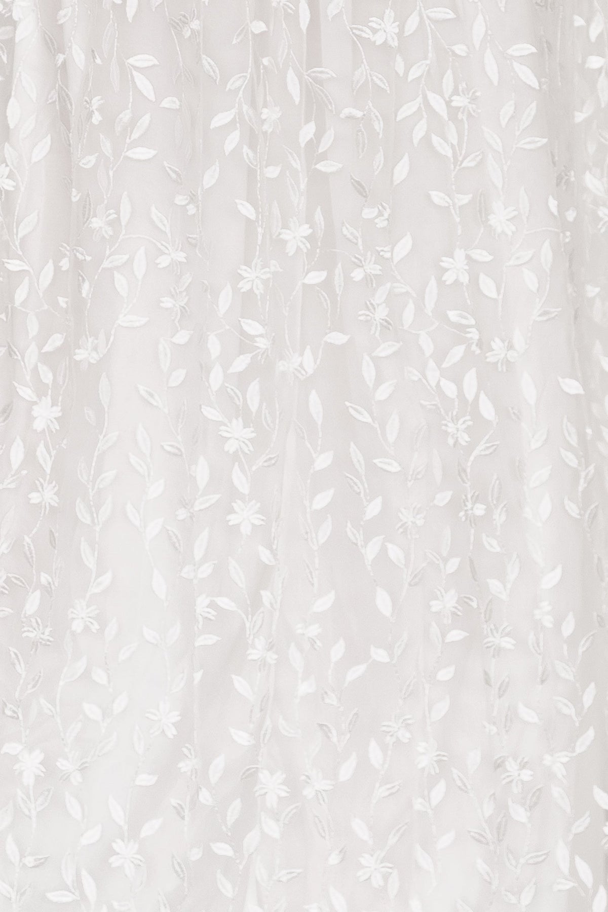 Fabric Swatch - Marseille Embossed | White