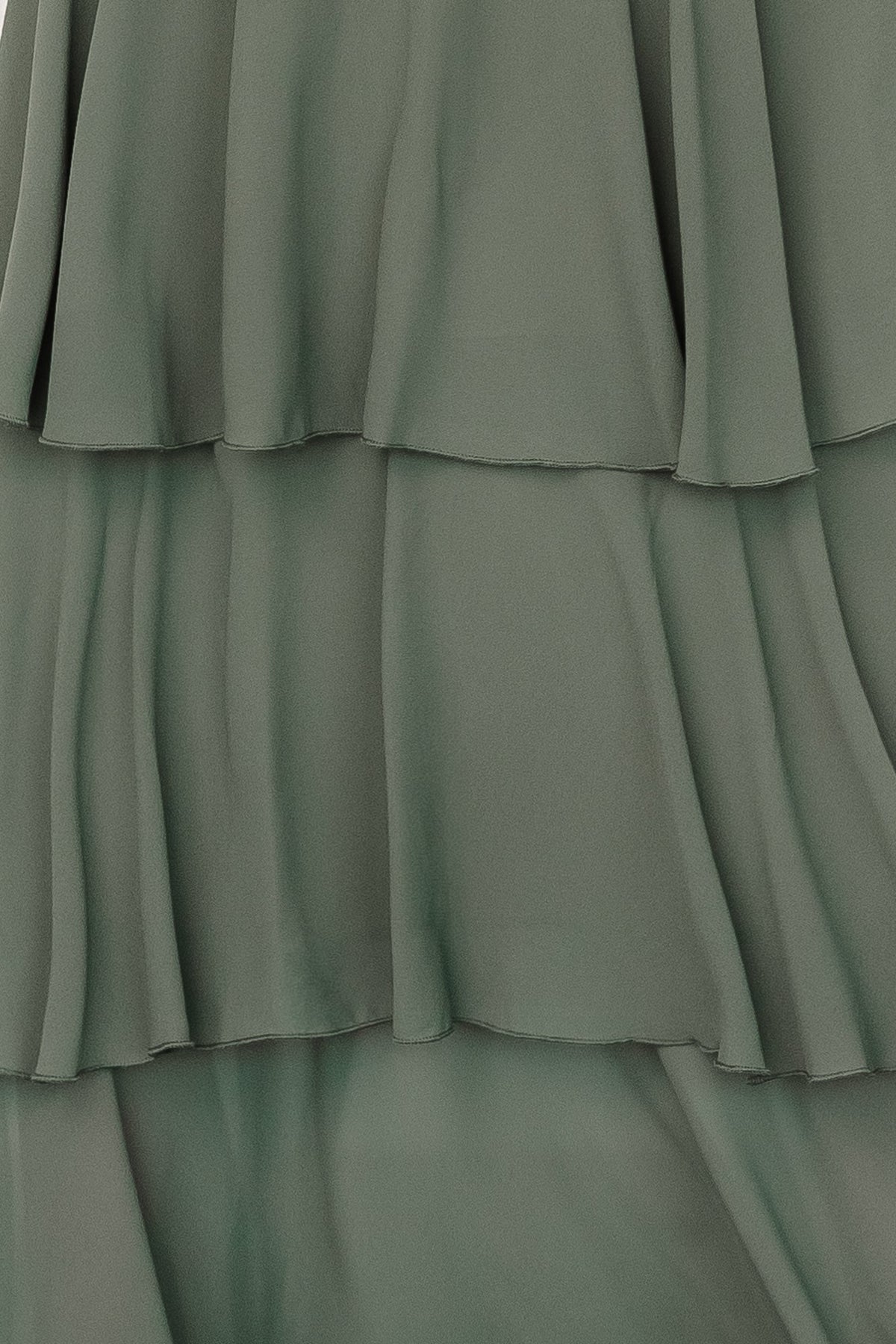 Fabric Swatch - Montaigne Chiffon | Dark Sage