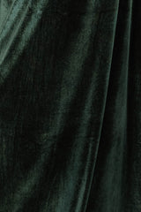 Fabric Swatch - Katelyn Velvet | Deep Green
