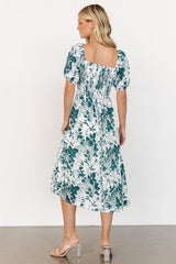 Cadence Midi Dress | Jade Floral