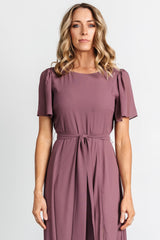 Fabric Swatch - Naomi Chiffon | Vintage Plum