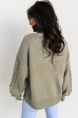 Mona Knit Sweater | Olive