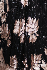 Fabric Swatch - Muse Sequin | Black + Rose