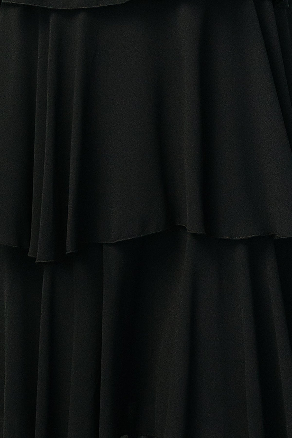 Fabric Swatch - Montaigne Chiffon | Black