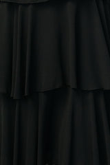 Fabric Swatch - Montaigne Chiffon | Black