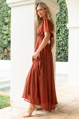 Birdie Maxi Dress | Cinnamon