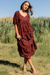 Hayward Dress | Mahogany