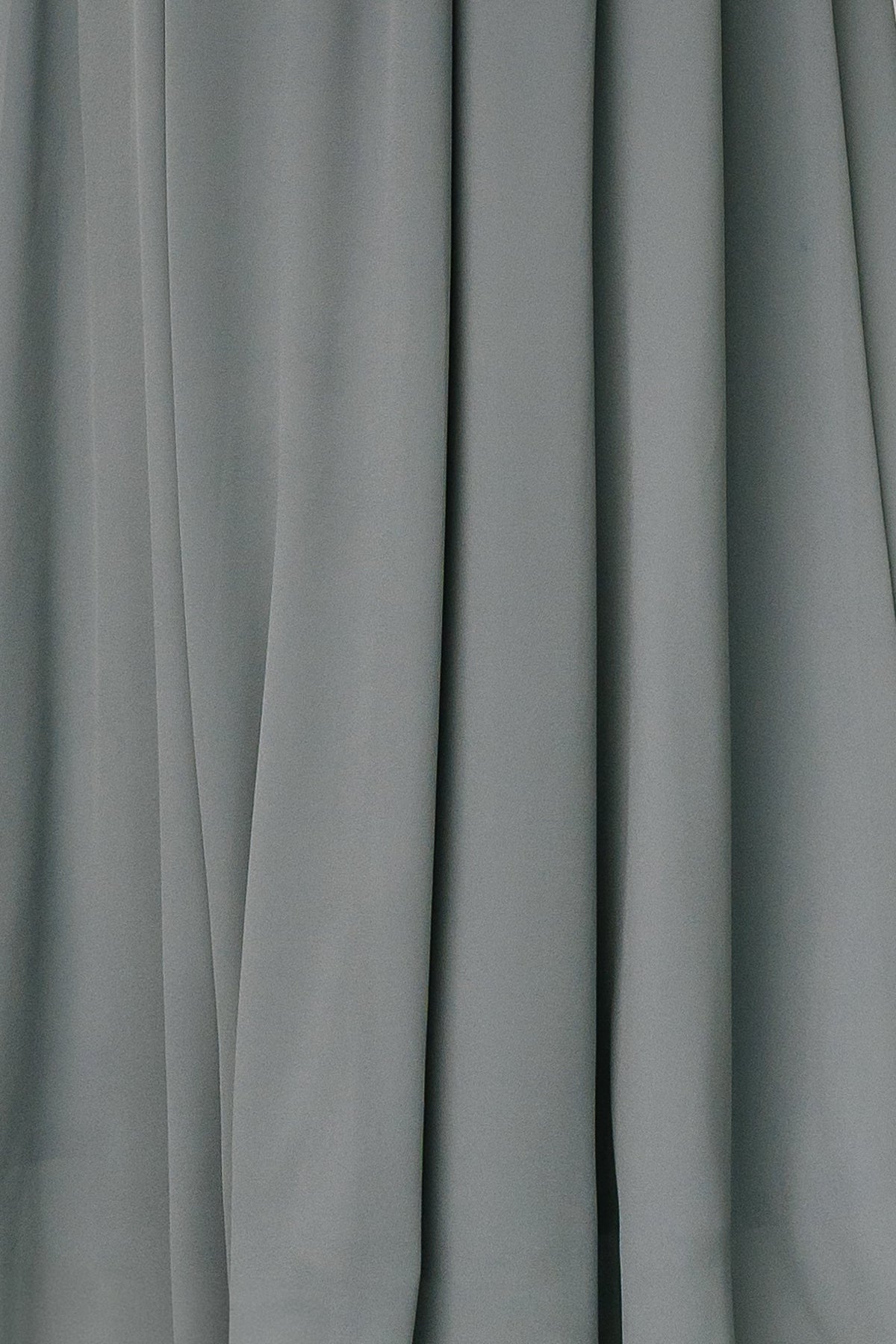 Fabric Swatch - Olivia Chiffon | Dusty Blue