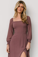 Fabric Swatch - Giselle Chiffon | Vintage Plum