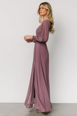 Giselle Maxi Dress | Vintage Plum