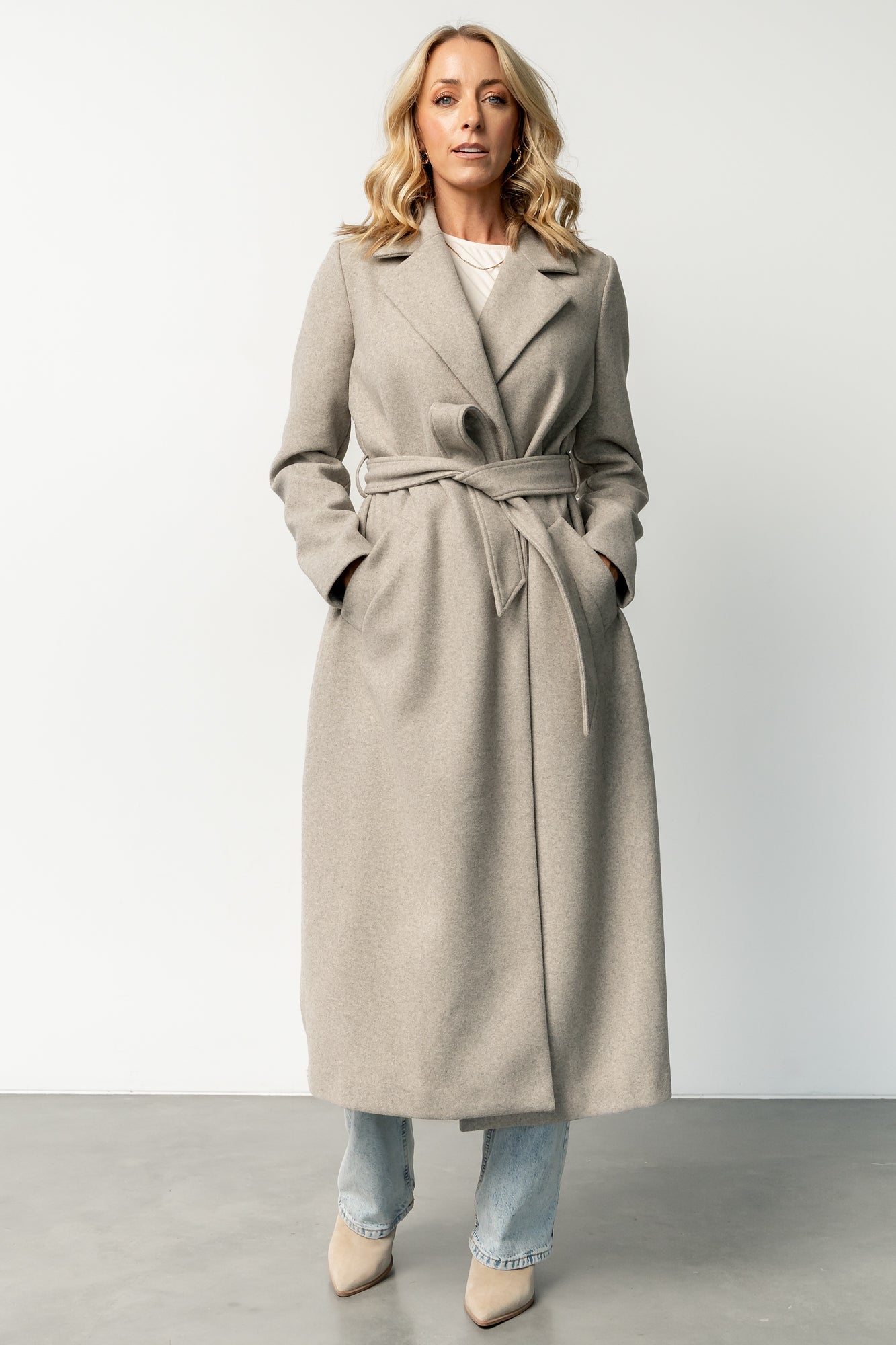 Glenwood Coat | Greige
