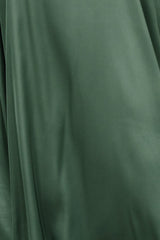 Fabric Swatch - Krystal Satin | Winter Green