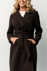 Glenwood Coat | Dark Brown
