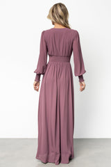 Olivia Maxi Dress | Vintage Plum