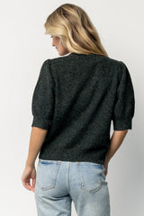 Keira Sweater Top | Dark Green