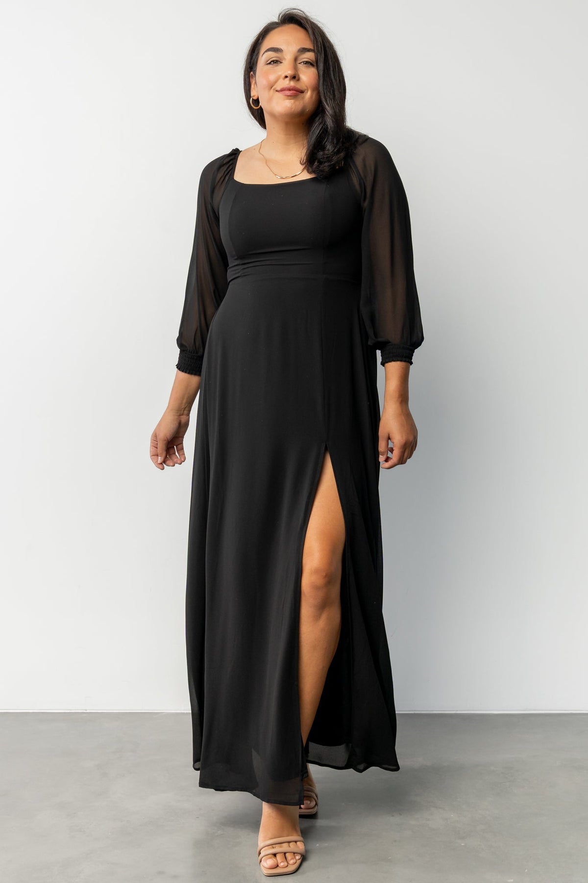Giselle Maxi Dress | Black