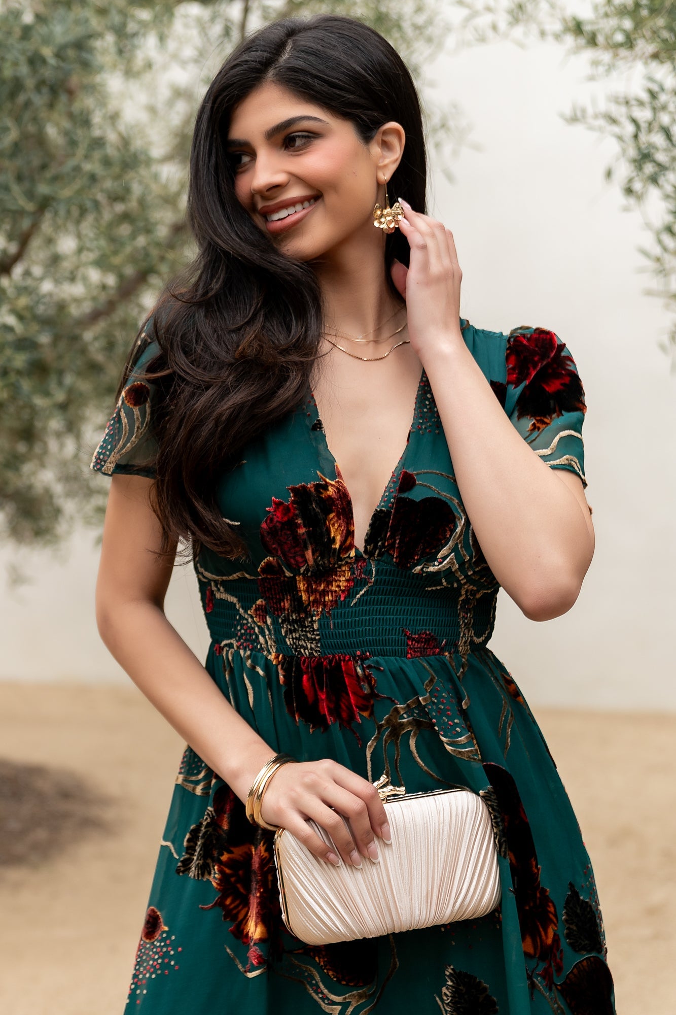 Valen Maxi Dress | Jade Multi