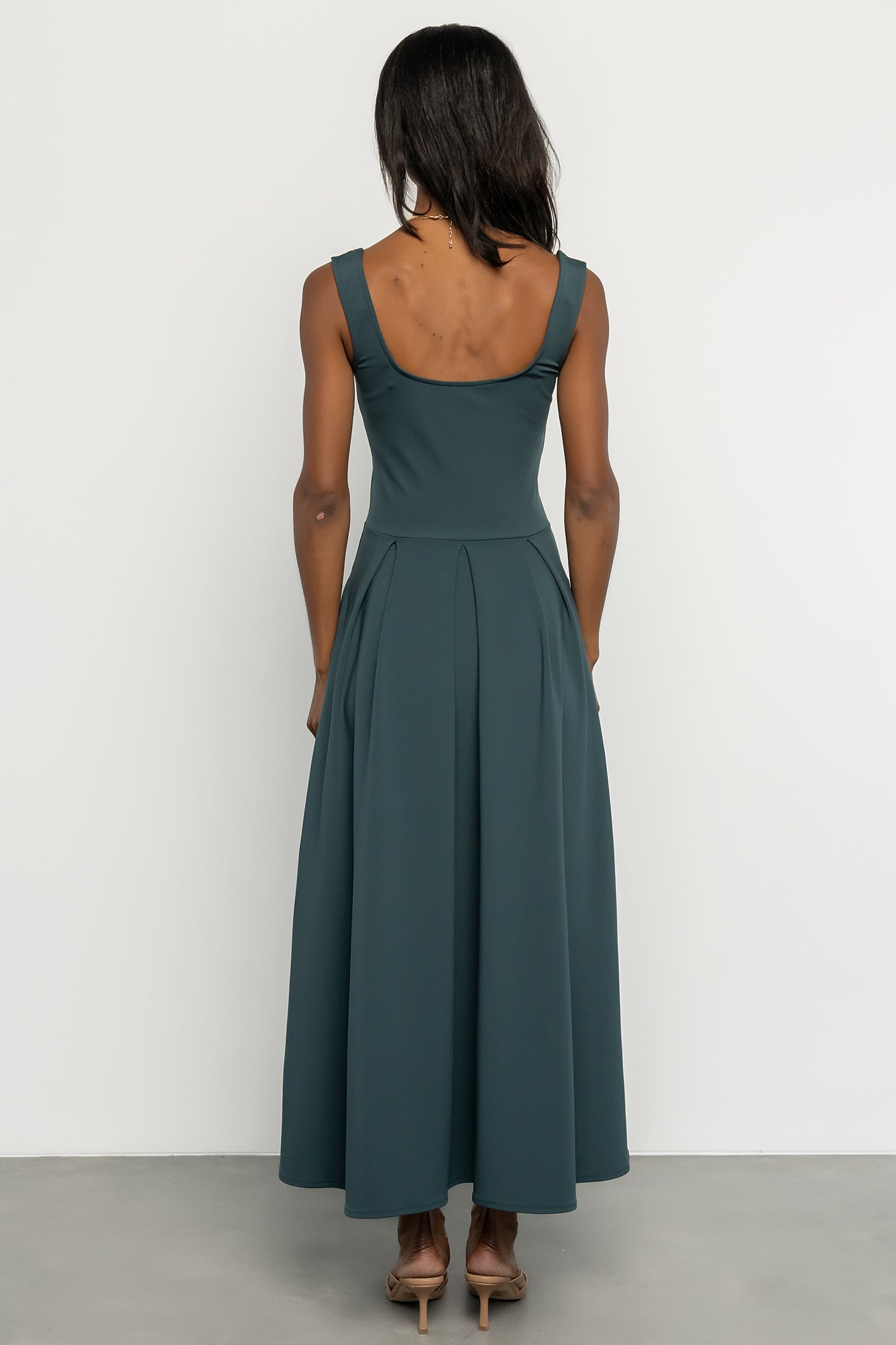 Giavanna Maxi Dress | Dark Green