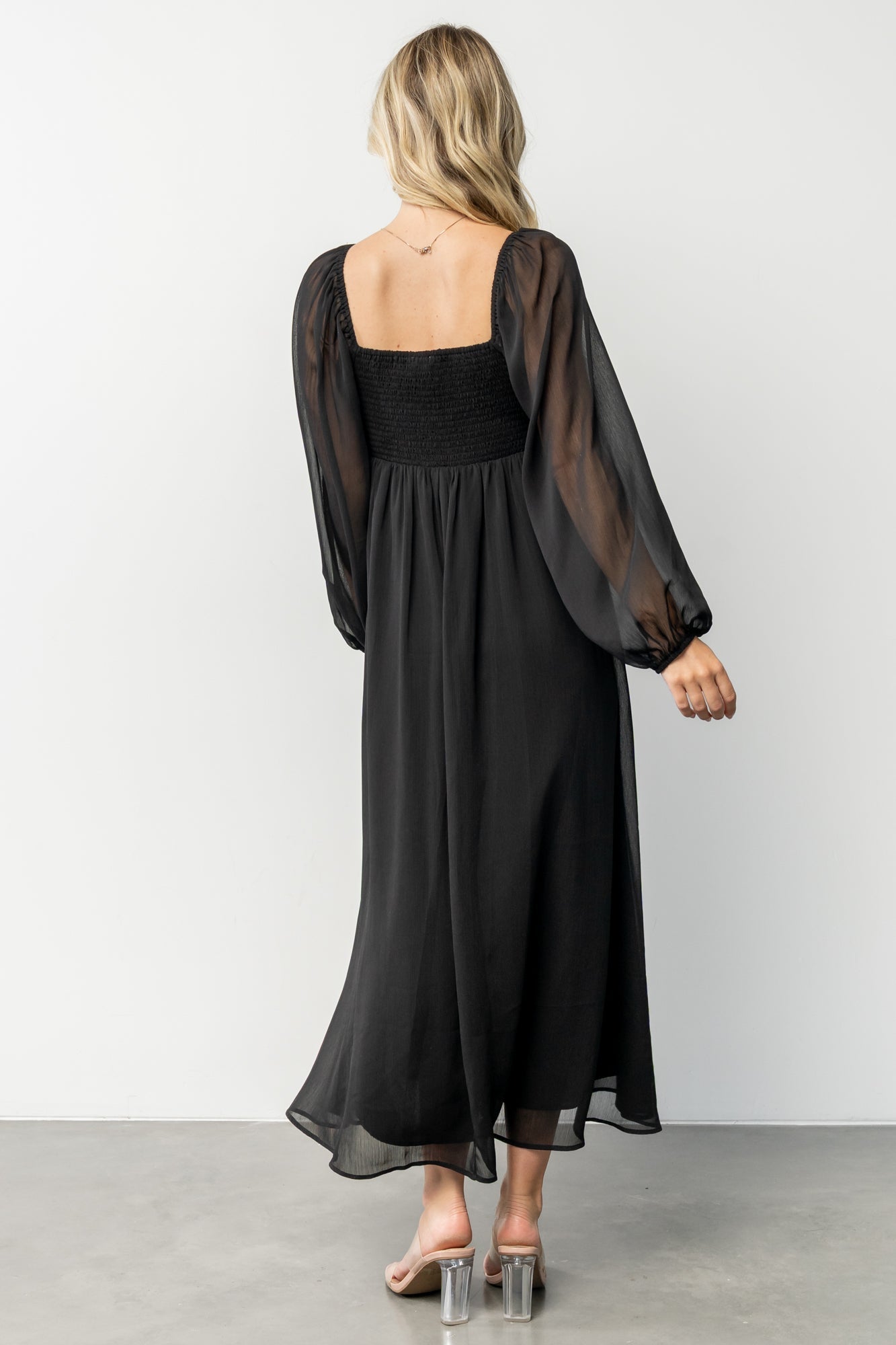 Dione Midi Dress | Black