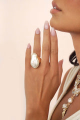 Sea-born Pearl Ring