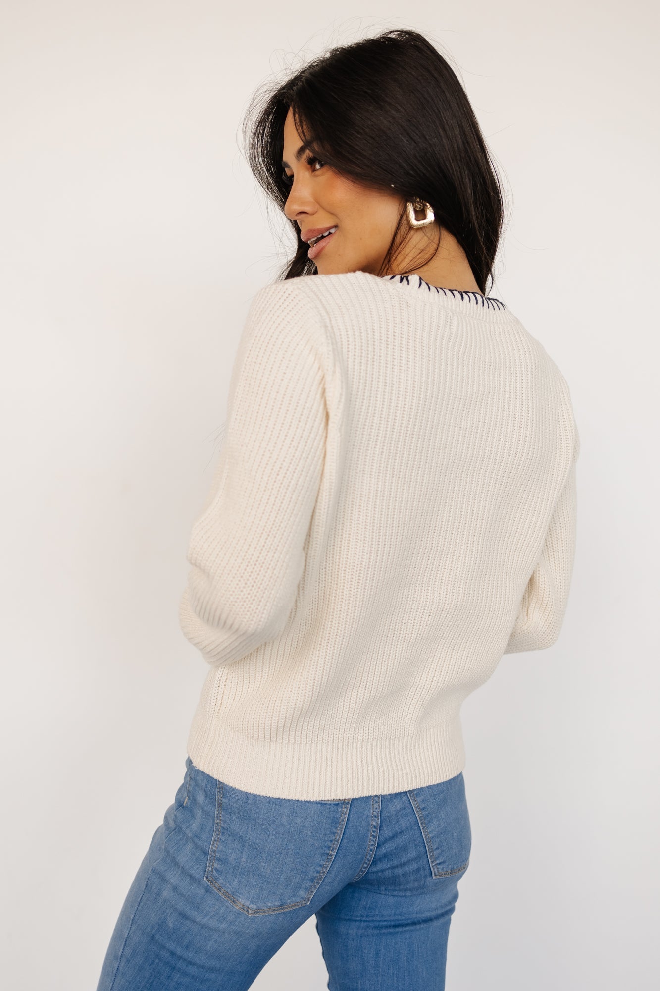 Alyssa Knit Sweater | Cream - Baltic Born