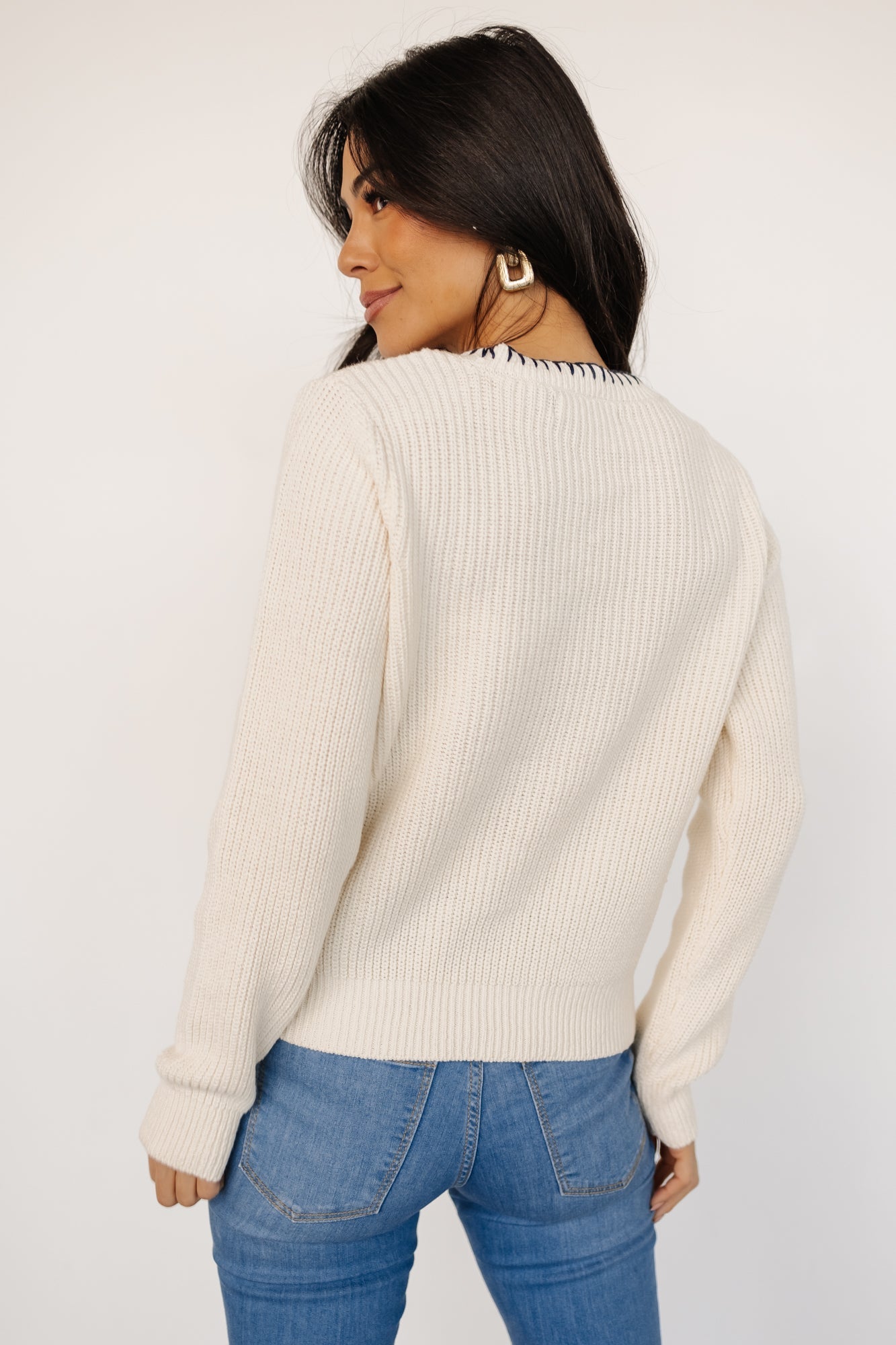 Alyssa Knit Sweater | Cream - Baltic Born