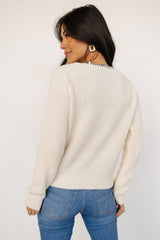 Alyssa Knit Sweater | Cream - Baltic Born