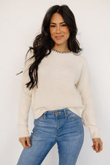Alyssa Knit Sweater | Cream - Baltic Born