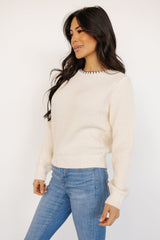 Alyssa Knit Sweater | Cream - Baltic Born