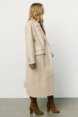 Anderson Double Breasted Coat | Natural - Baltic Born