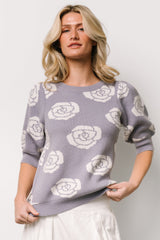 Belle Sweater Top | Dusty Lavender - Baltic Born
