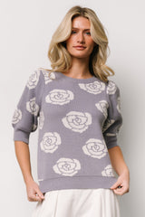 Belle Sweater Top | Dusty Lavender - Baltic Born