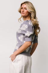 Belle Sweater Top | Dusty Lavender - Baltic Born