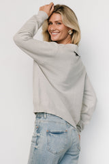 Bodhi Sweater | Light Gray - Baltic Born