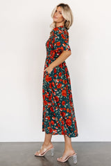 Botega Midi Dress | Jade Multi Floral - Baltic Born