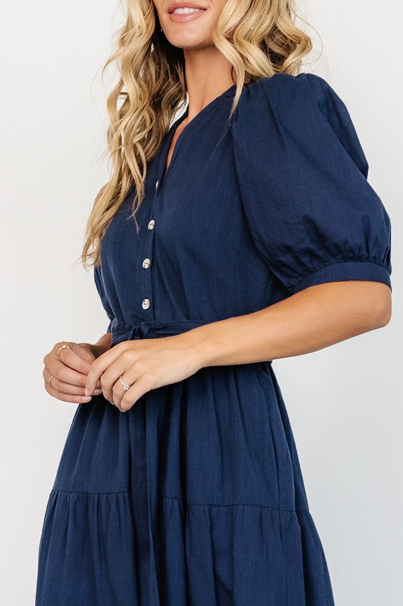 Camille Maxi Dress | Navy - Baltic Born